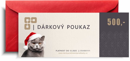 HODNOTA 500,- Kč (cena 400,- Kč)