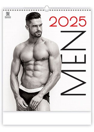 Men 2023, nástěnný kalendář, prodloužená záda