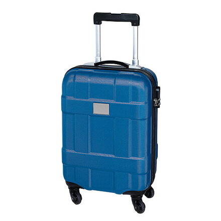 SEZIMO Cestovní kufr na 4 kolečkách, modrý